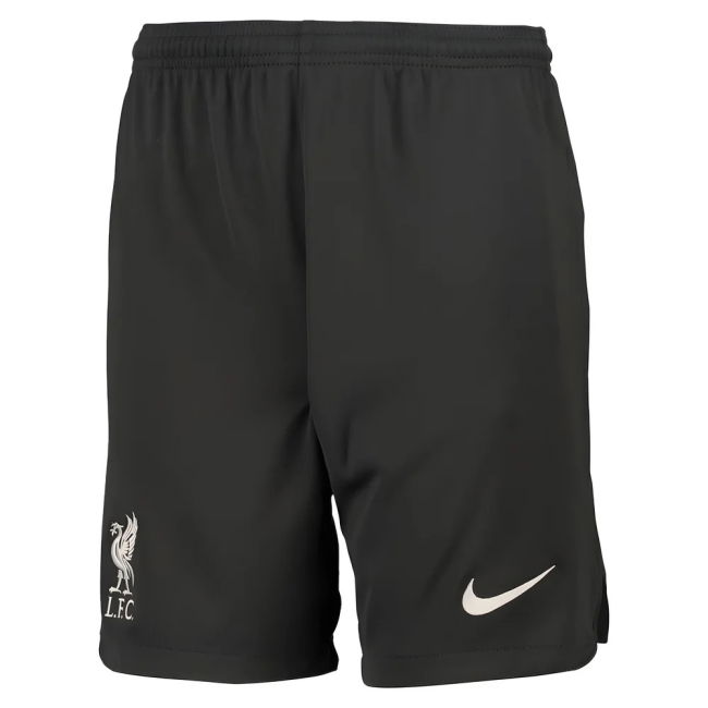 2022-2023 Liverpool Goalkeeper Shorts (Black) - Kids