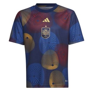 2022-2023 Spain Pre-Match Shirt (Kids)