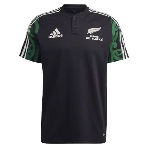 2022-2023 Maori All Blacks Polo Shirt (Black)