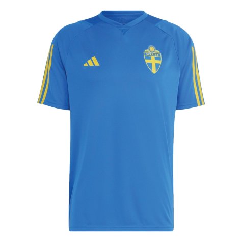2022-2023 Sweden Training Jersey (Glory Blue)