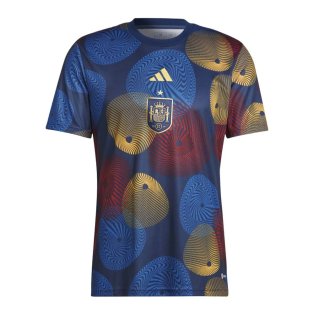 2022-2023 Spain Pre-Match Shirt (Navy)