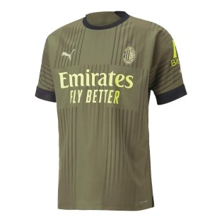 2022-2023 AC Milan Authentic Third Shirt