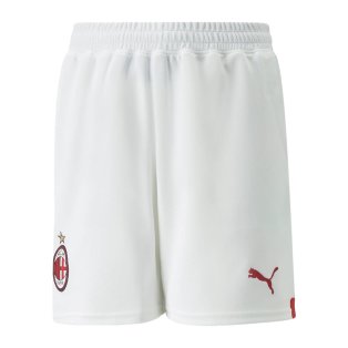 2022-2023 AC Milan Away Shorts (White) - Kids