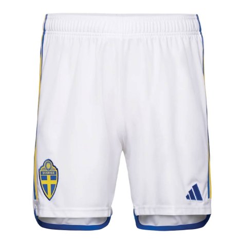 2022-2023 Sweden Away Shorts (White)