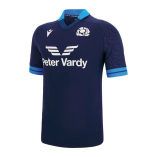 2022-2023 Scotland Home Bodyfit Rugby Shirt