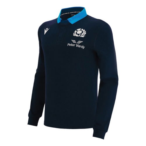 2022-2023 Scotland Rugby Cotton LS Shirt (Kids)