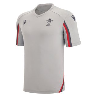 2022-2023 Wales Training Poly Shirt (Grey)