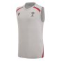 2022-2023 Wales Rugby Training Sleeveless Shirt (Grey)
