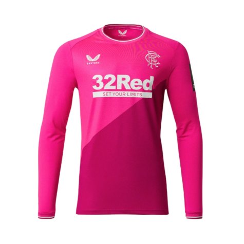 2022-2023 Rangers Away Goalkeeper Shirt (Pink)