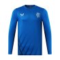 2022-2023 Rangers Long Sleeve Training Tee (Blue)