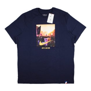 Nike 2022-2023 France Graphic Tee (Navy)