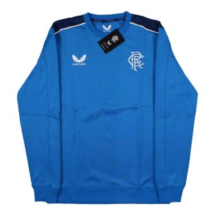 2022-2023 Rangers Training Sweatshirt (Blue)