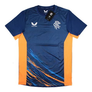 2022-2023 Rangers Match Day Tee (Navy-Orange) (Sterling #)