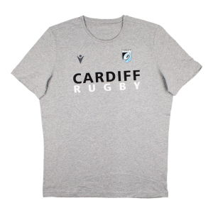 2022-2023 Cardiff Blues Leisure Cotton Tee (Grey)