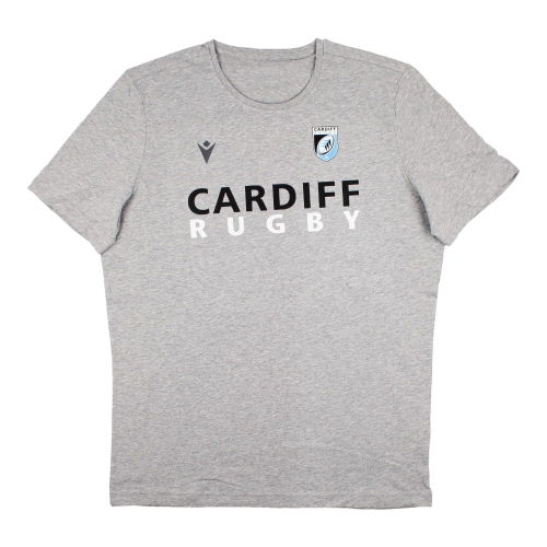 2022-2023 Cardiff Blues Leisure Cotton Tee (Grey)