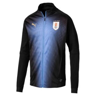 2018-2019 Uruguay Stadium Jacket (Black)