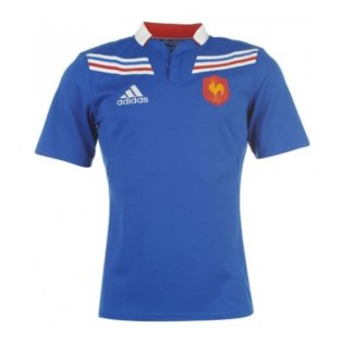2012-2013 France Home Rugby Shirt