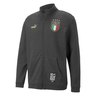 2022-2023 Italy FtblCulture Track Jacket (Dark Grey)