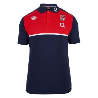 2016-2017 England Cotton Pique Training Polo Shirt (Graphite)