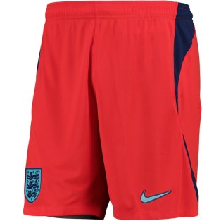 2022-2023 England Away Shorts (Red)