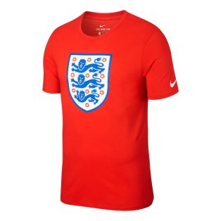 2018-2019 England Evergreen Crest Tee (Red)
