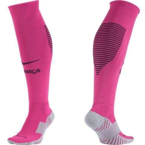 2016-2017 Barcelona Away Socks (Pink)