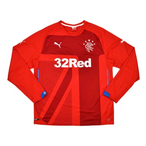 2014-2015 Rangers Long Sleeve Third Shirt