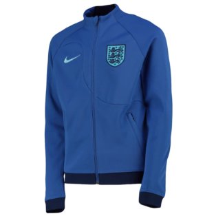 2022-2023 England Academy Pro Anthem Jacket (Blue) - Kids