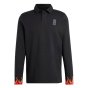 2022-2023 Belgium LS Polo Shirt (Black)