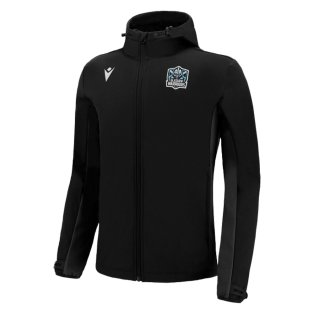 2022-2023 Glasgow Warriors Softshell Jacket (Black)