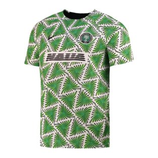 2022-2023 Nigeria Dri-Fit Pre-Match Shirt (Green)