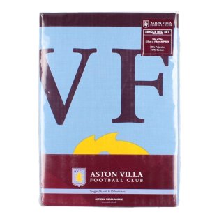 Aston Villa Single Duvet Cover