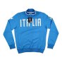 2022-2023 Italy Rugby Full Zip Cotton Jacket (Blue)