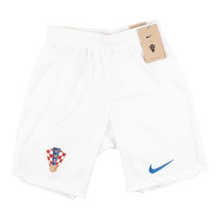 2022-2023 Croatia Home Shorts (White)