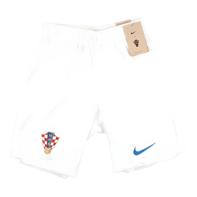 2022-2023 Croatia Home Shorts (White)