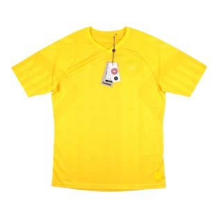 2022-2023 Denmark Away Goalkeeper Jersey (Yellow) - Kids