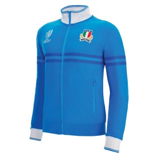 Italy 2023 RWC Full Zip Cotton Sweatshirt (Blue)