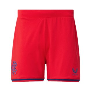 2022-2023 Rangers Away Shorts (Red)