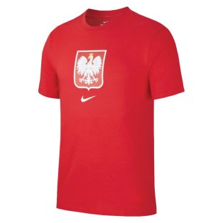 2022-2023 Poland World Cup Crest Tee (Red)