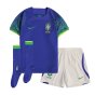 2022-2023 Brazil Away Little Boys Mini Kit