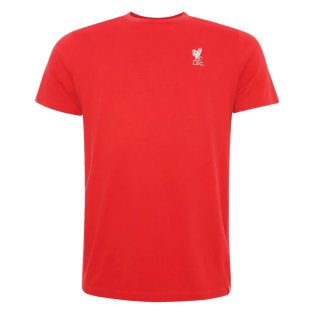 Liverpool Mens Red Liverbird Emblem Tee
