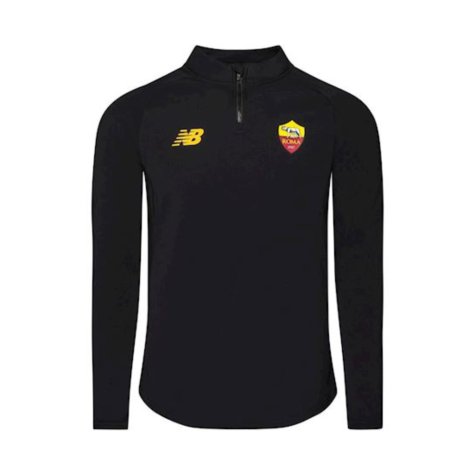 2022-2023 Roma Midlayer Top (Black) [MT231230BK] - Uksoccershop