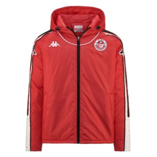 2022-2023 Tunisia Hooded Jacket (Red)