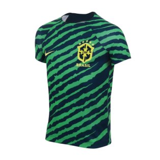 2022-2023 Brazil Dri-Fit Pre-Match Shirt (Kids)