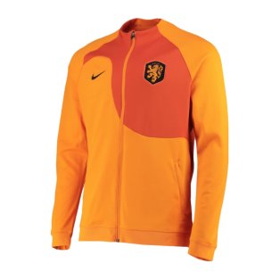 2022-2023 Holland Academy Pro Knit Football Jacket (Orange)