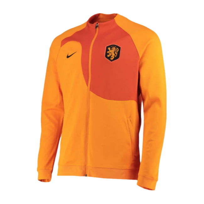 2022-2023 Holland Academy Pro Knit Football Jacket (Orange)