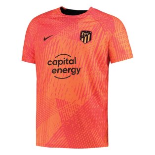 2022-2023 Atletico Madrid Pre-Match Training Shirt (Laser Crimson)