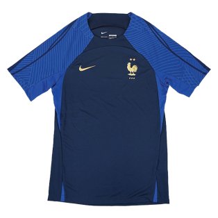 2022-2023 France Strike Dri-Fit Training Shirt (Navy)