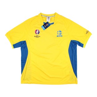 2016-2017 Sweden Poly Training Tee (Yellow)