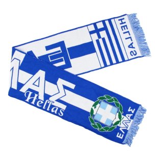 Greece Football Scarf (Blue)